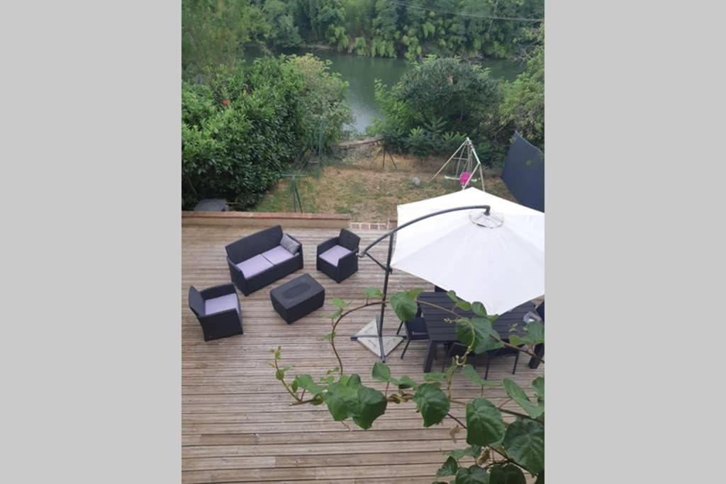 Charmant Appartement Vue Sur La Riviere. Albi Exteriör bild